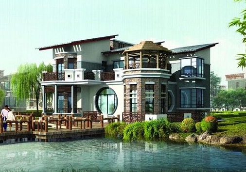 如何看好風水的別墅住房圖解